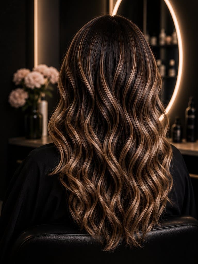 Coafură cu bucle profesionale, Luna Beauty